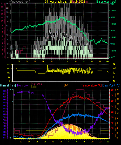 24 Hour Graph for Day 28