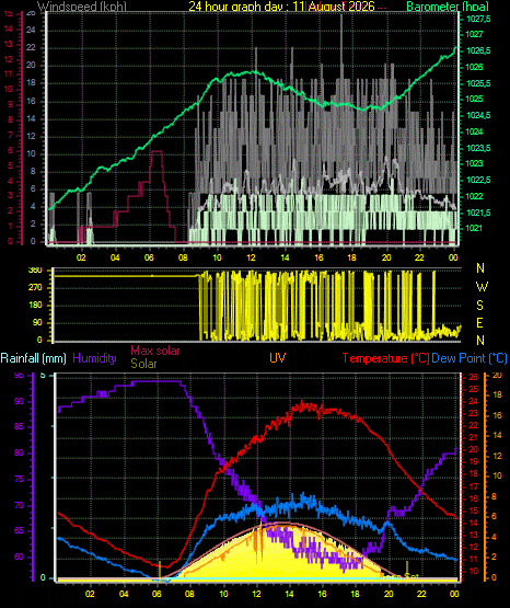 24 Hour Graph for Day 11