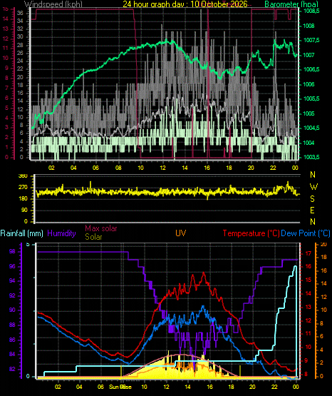 24 Hour Graph for Day 10